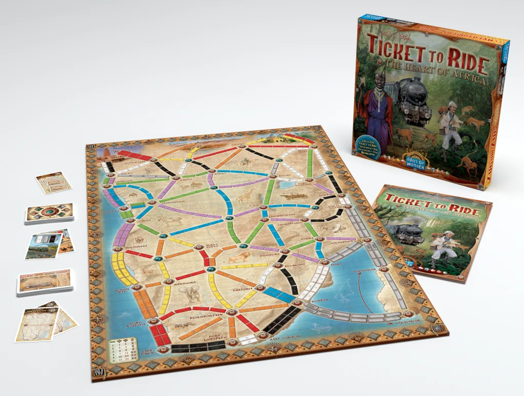 Ticket to Ride The Heart of Africa Ticket to Ride The Heart of Africa