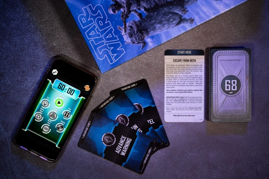 Unlock! Star Wars – Fuga Da Hoth – Gioco Da Tavolo Cooperativo 1-6 Giocatori, 60 Minuti, Età 10+ (Tedesco)