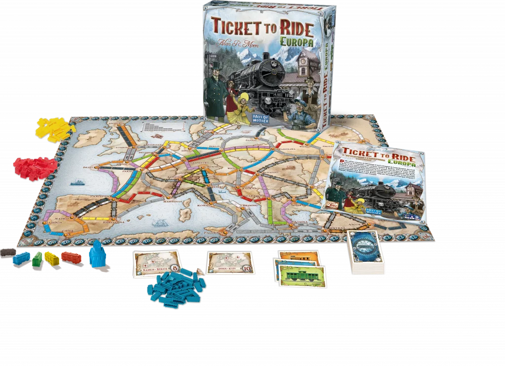 Ticket to Ride Europa Ticket to Ride Europa