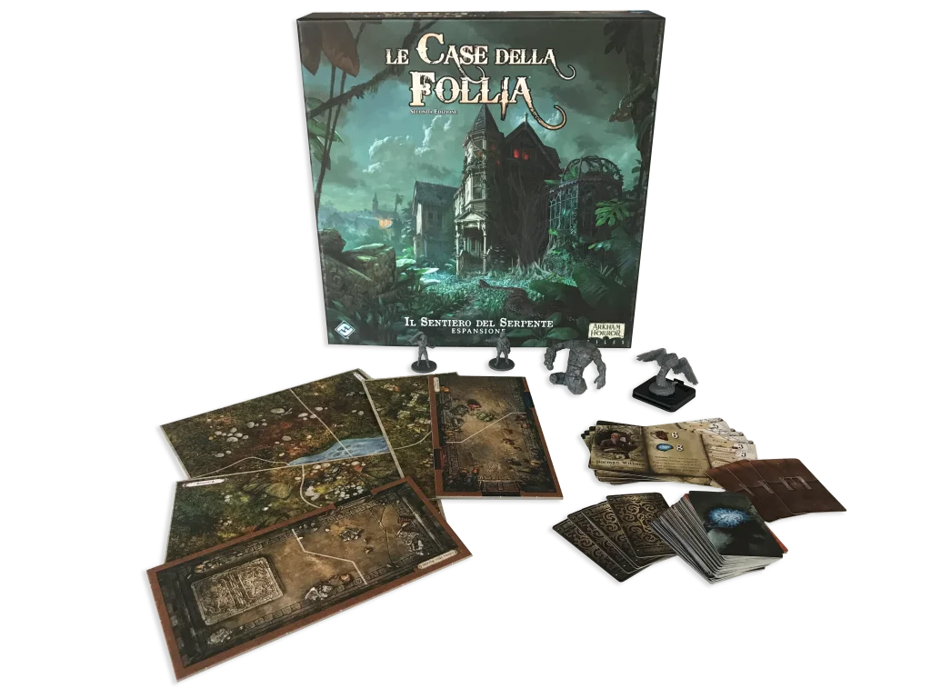 Asmodee: Le Case Della Follia 2ª Ed. + Espansioni Le Strade Di Arkham E La Loggia Del Crepuscolo – Gioco Da Tavolo
