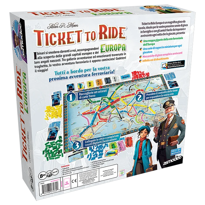 Ticket to Ride Europa Refresh back