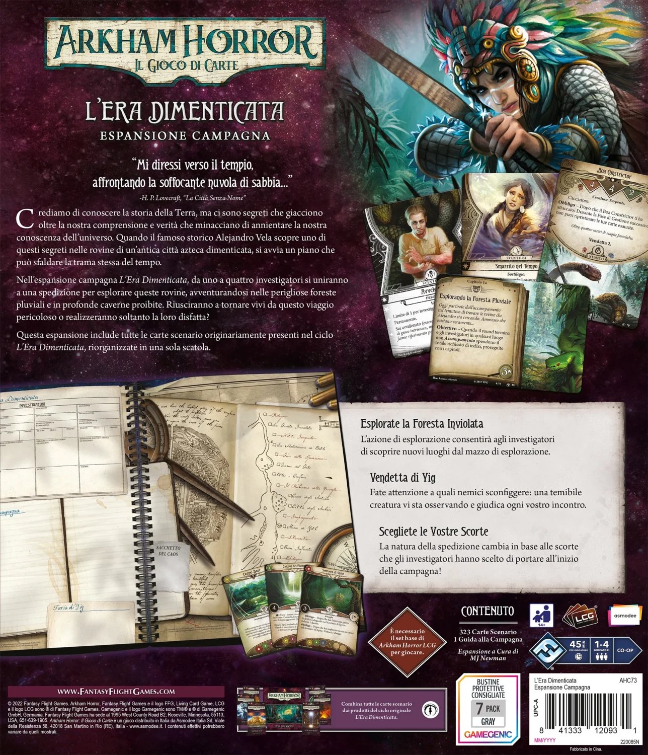 Arkham Horror LCG - L'Era Dimenticata, Esp. Investigatori