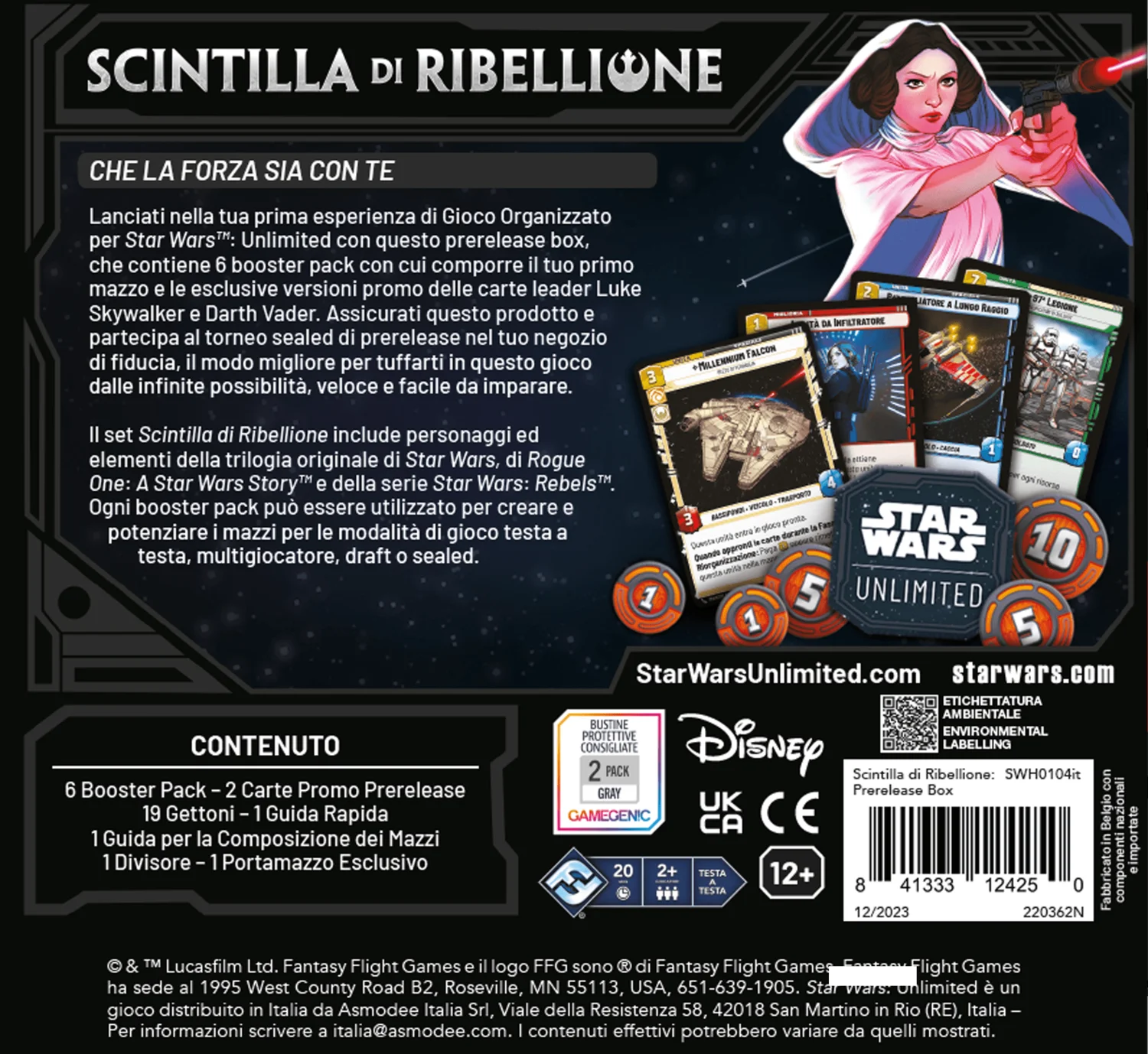 : Star Wars: Unlimited - Scintilla di Ribellione Starter Set