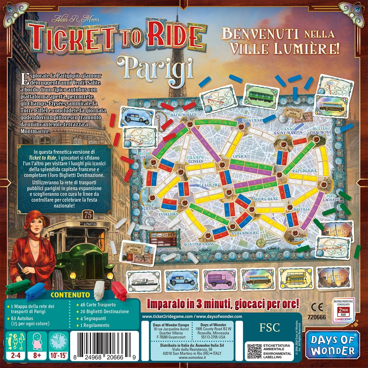 Ticket To Ride Parigi