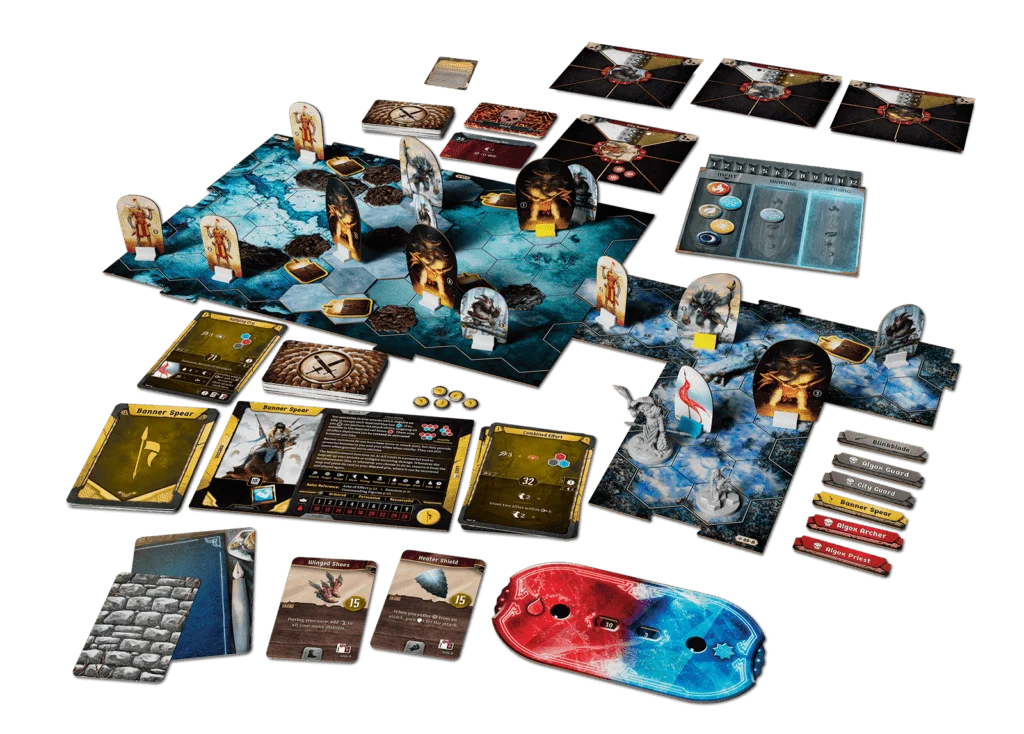 Asmodee Gloomhaven - Frosthaven Gioco Da Tavolo (Francese) - Cooperativo, Tattico Senza Dadi, Campagna Narrativa, 1-4 Giocatori, 14+ Anni, 60-120 Minuti