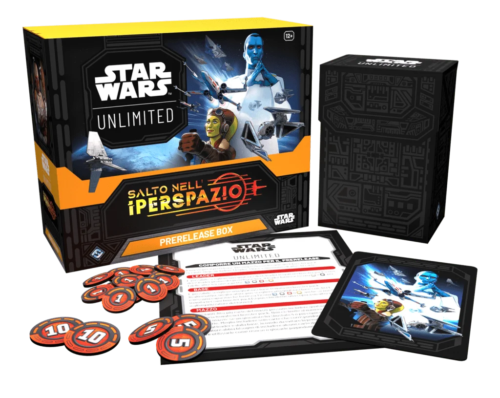Star Wars: Unlimited – Salto nell’Iperspazio Prerelease Box Star Wars: Unlimited – Salto nell’Iperspazio Prerelease Box