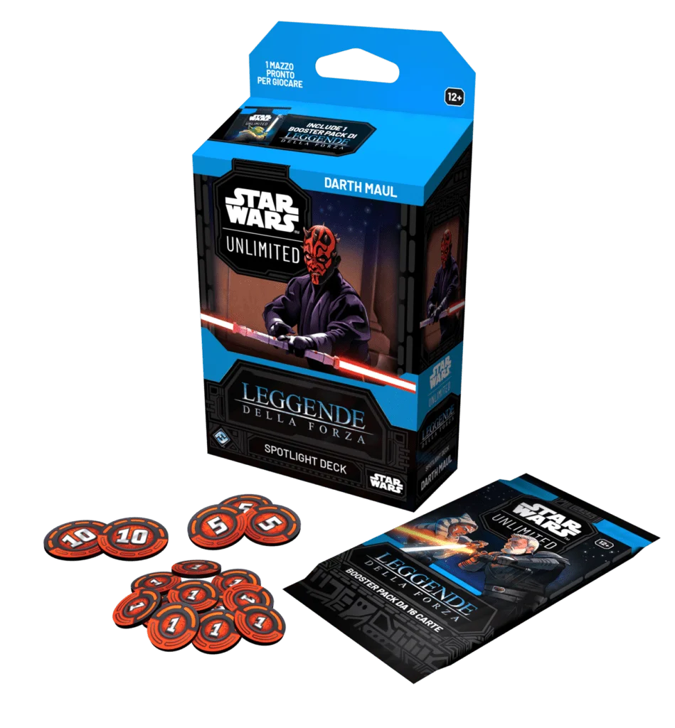 Star Wars: Unlimited – Leggende della Forza Spotlight Deck Darth Maul Star Wars: Unlimited – Leggende della Forza Spotlight Deck Darth Maul