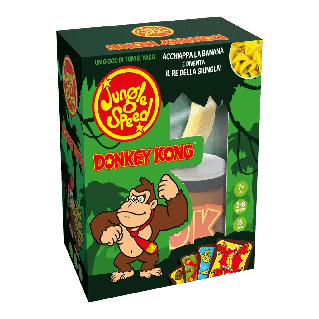 Asmodee Jungle Speed Kids - Gioco Da Tavolo Party Per Bambini 4+ Anni, 2-6 Giocatori, Edizione Italiana