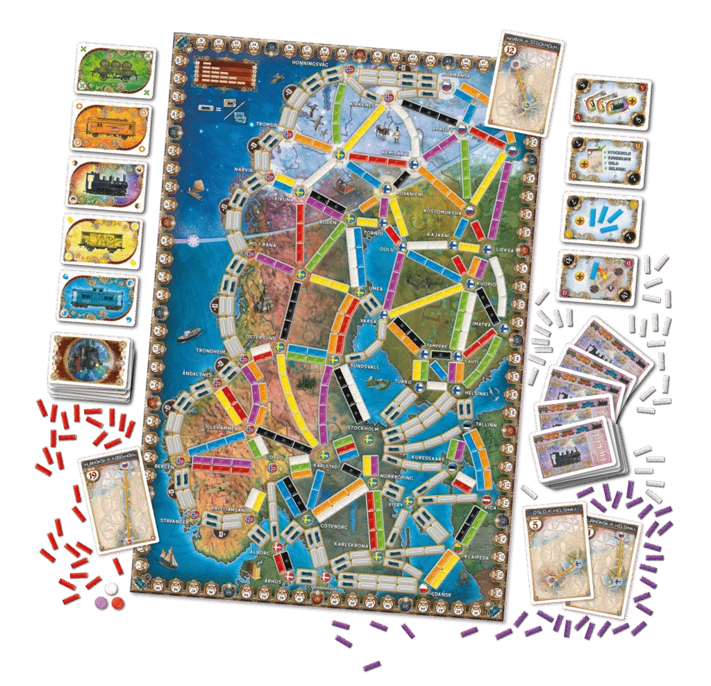 Ticket to Ride Northern Lights