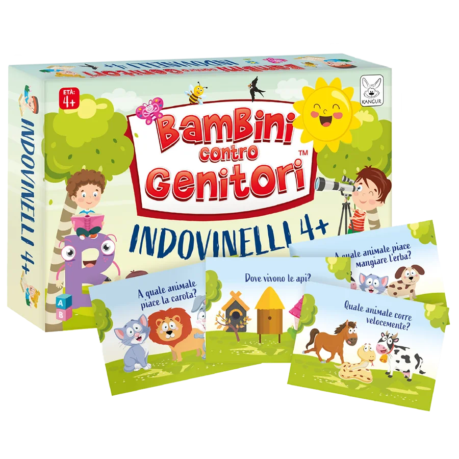 Bambini Contro Genitori – Indovinelli 4+