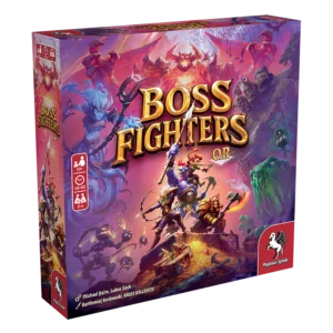 Boss Fighters QR box