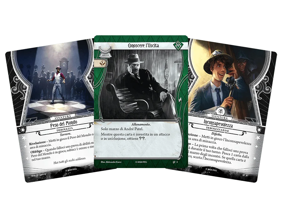 Arkham Horror LCG - Investigatore André Patel