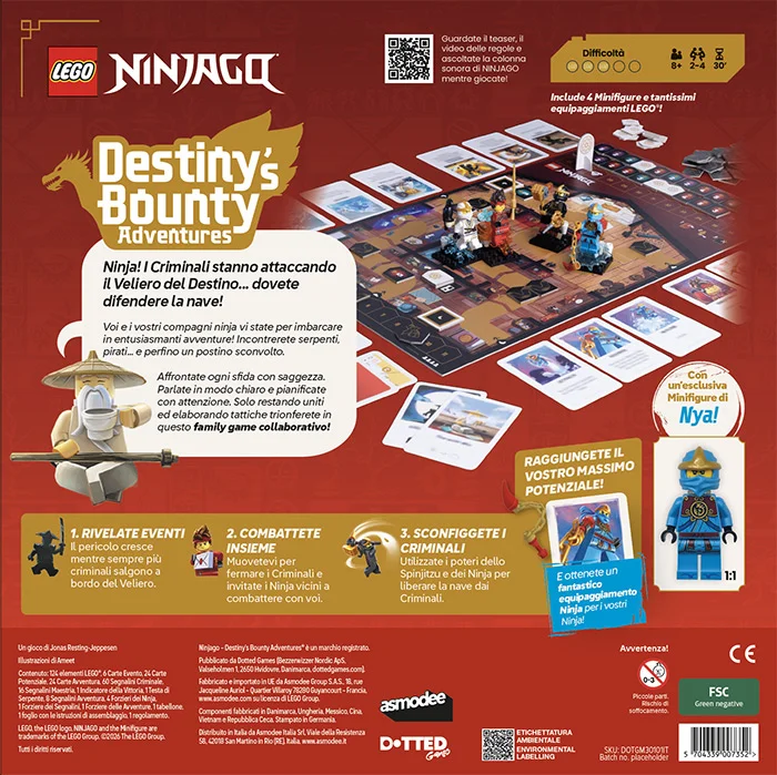 Lego Ninjago: Destiny’s Bounty Adventures back