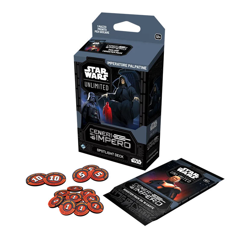 Star Wars: Unlimited - Ceneri dell’Impero Spotlight Deck Imperatore Palpatine cont