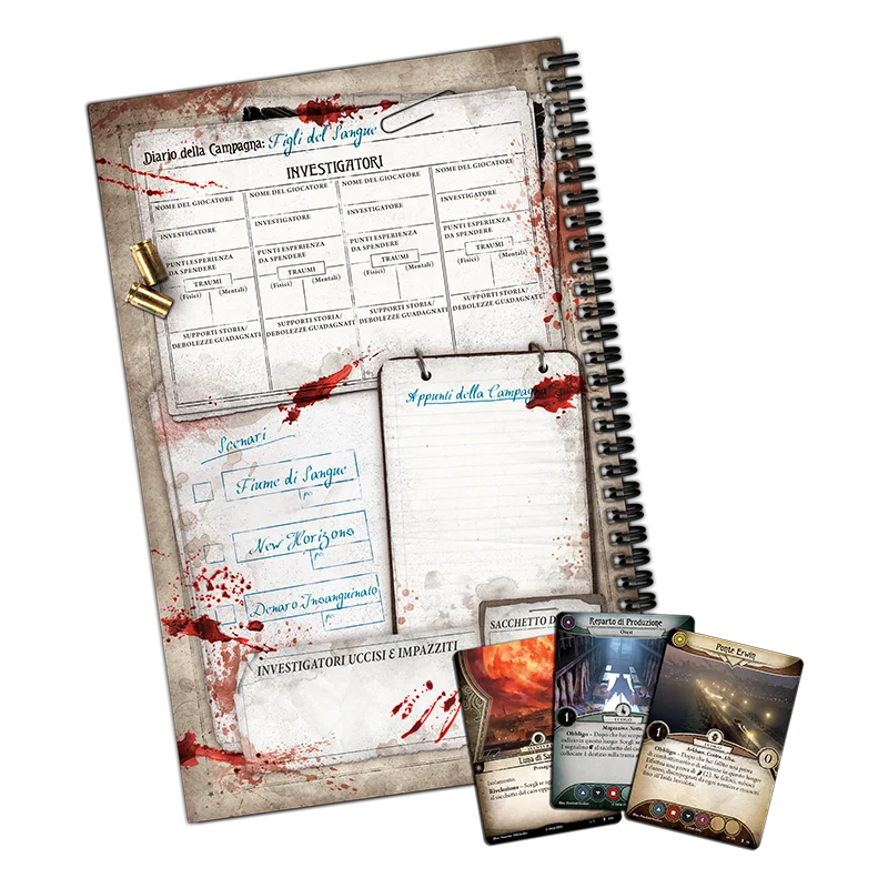 Arkham Horror LCG – Figli del Sangue diario