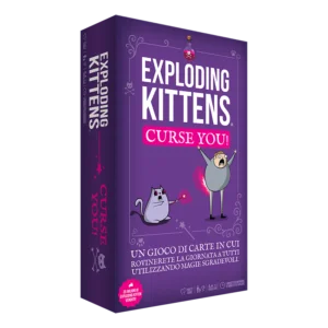 Exploding Kittens – Curse You! box