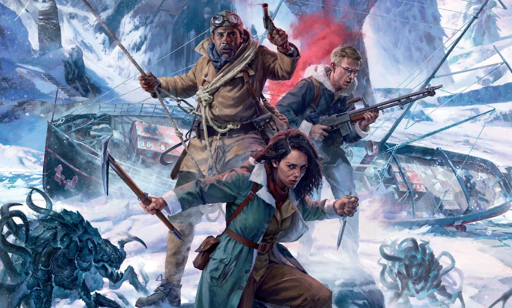 Arkham Horror: Il Gioco di Ruolo - Terra Antartica prox
