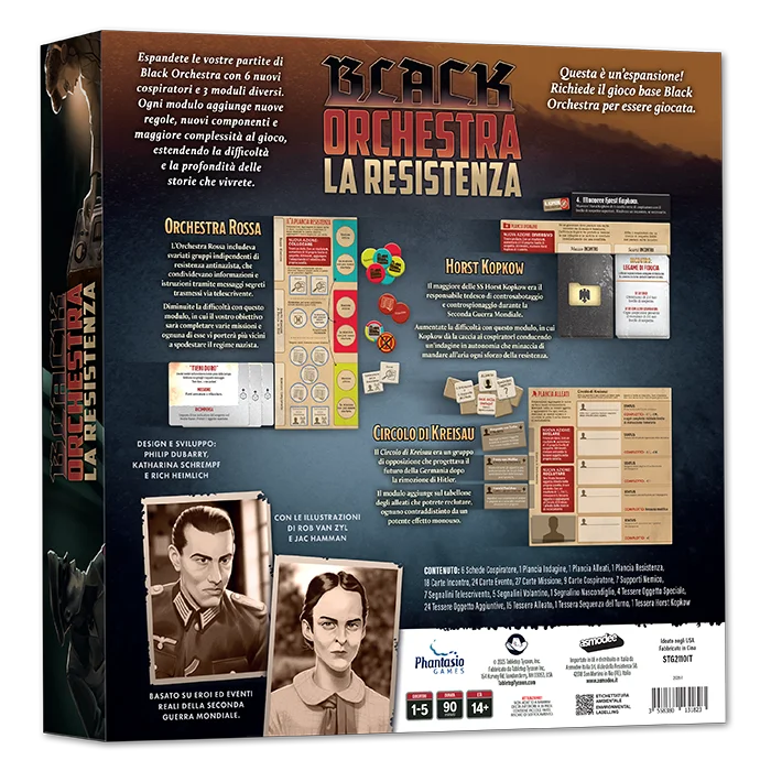 Black Orchestra – La Resistenza back
