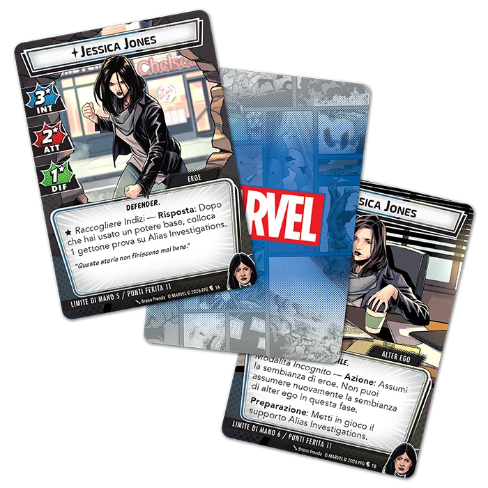 Marvel Champions LCG - Jessica Jones carte