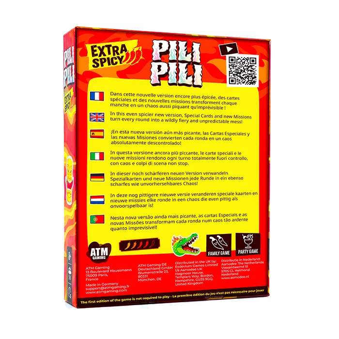 Pili Pili Extra Spicy back