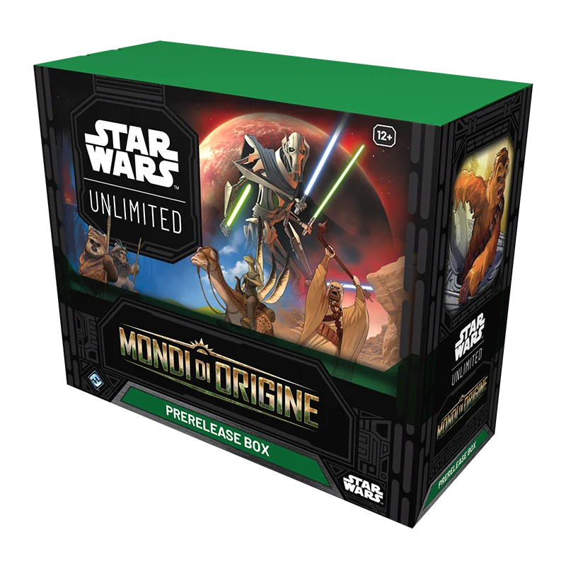 Star Wars: Unlimited - Mondi di Origine Prerelease Box box