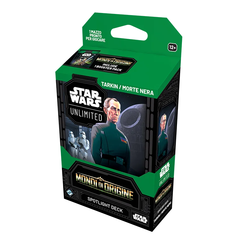 Star Wars: Unlimited - Mondi di Origine Spotlight Deck Tarkin/Morte Nera box