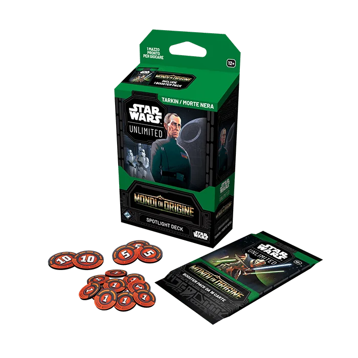Star Wars: Unlimited - Mondi di Origine Spotlight Deck Tarkin/Morte Nera comp