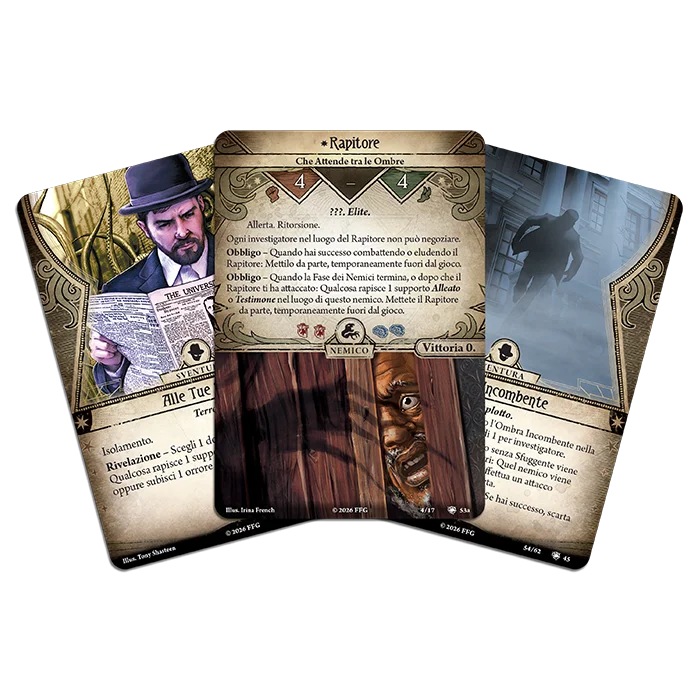 Arkham Horror LCG – Tracce Verso il Nulla carte 1