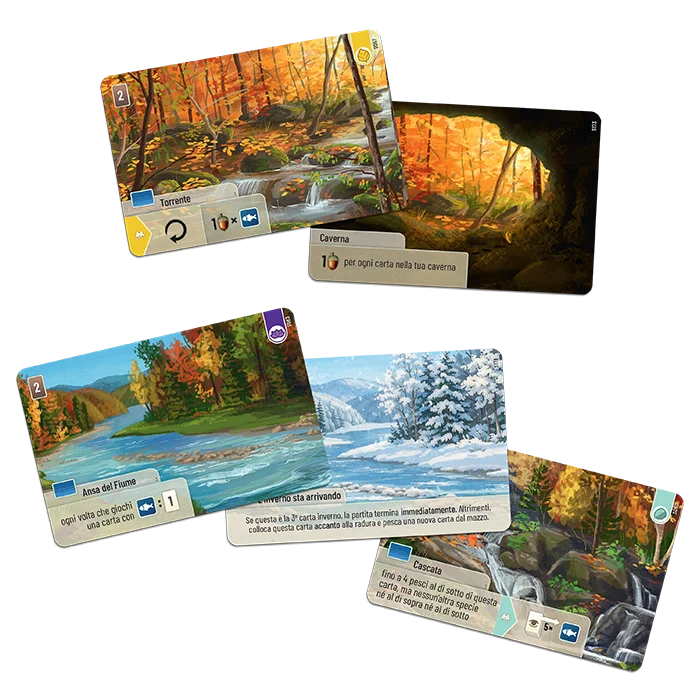 Forest Shuffle: Smoky Mountains carte