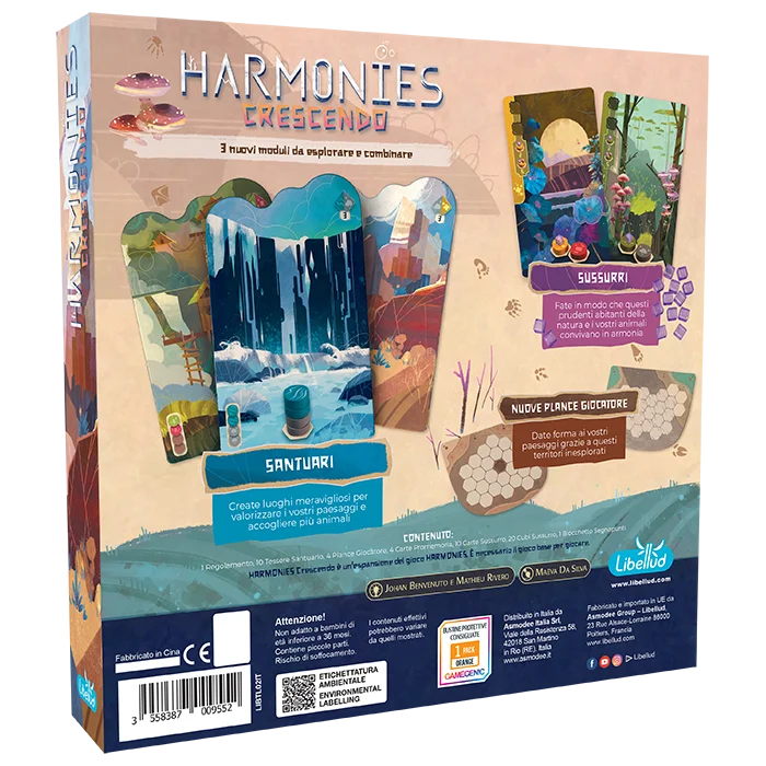 Harmonies – Crescendo back