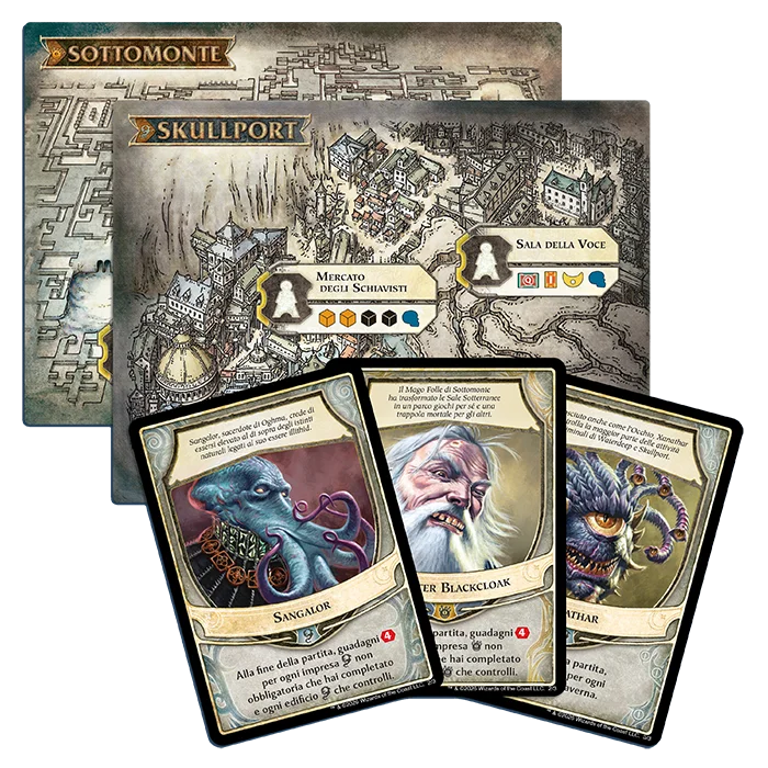 I Lord di Waterdeep – Le Canaglie di Skullport carte 1