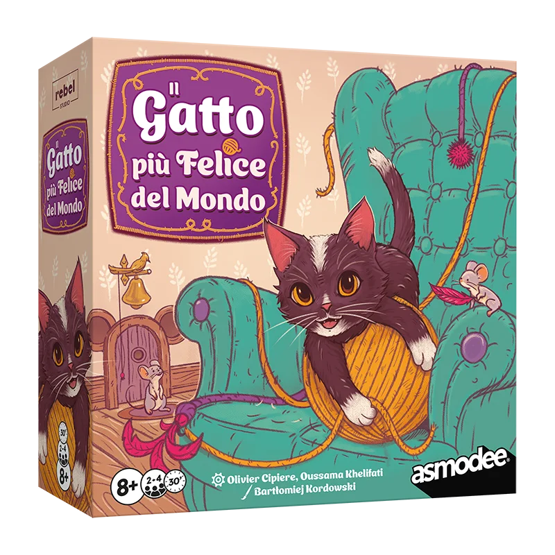Il Gatto Più Felice del Mondo box