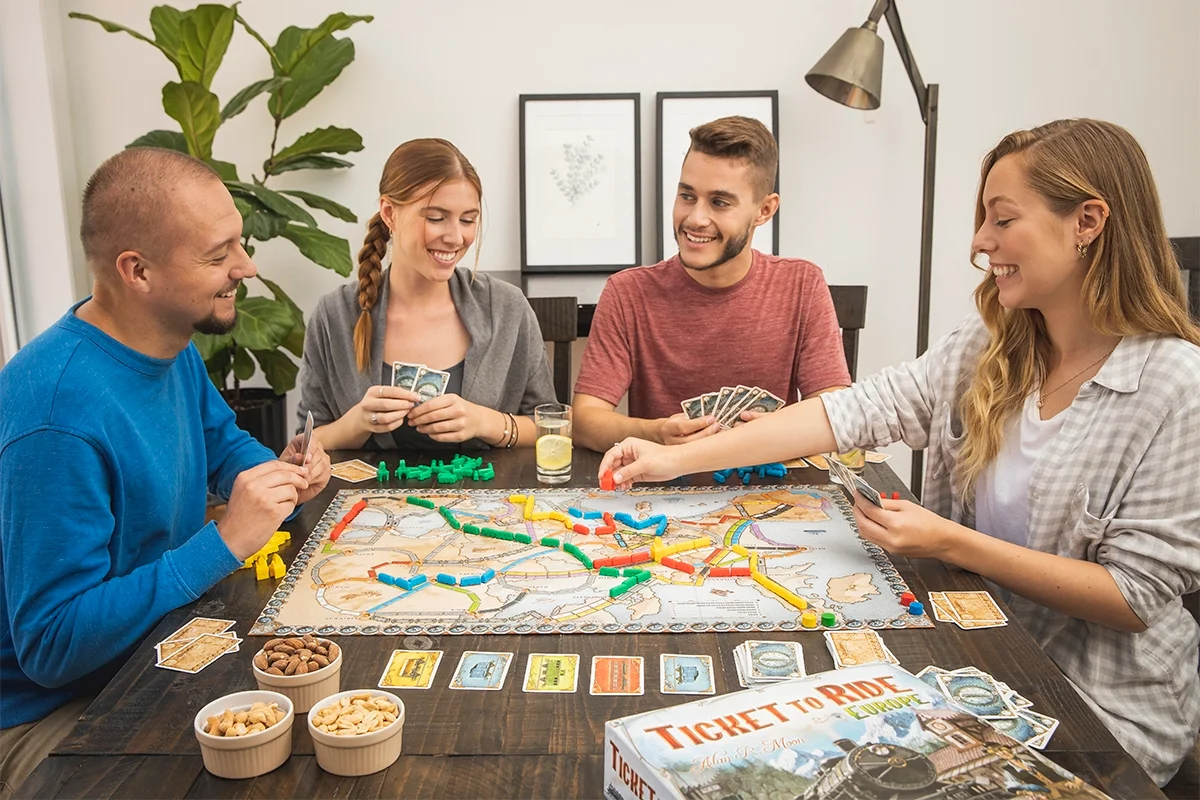 Bordspel Ticket to Ride sfeerfoto