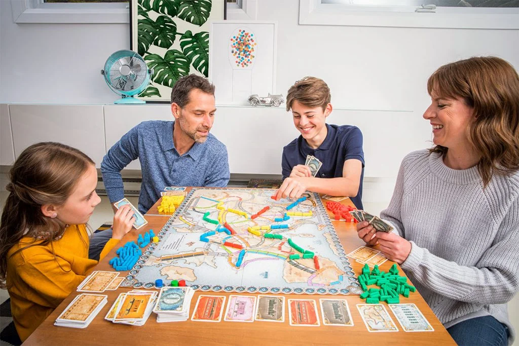 Bordspel Ticket to Ride sfeerfoto