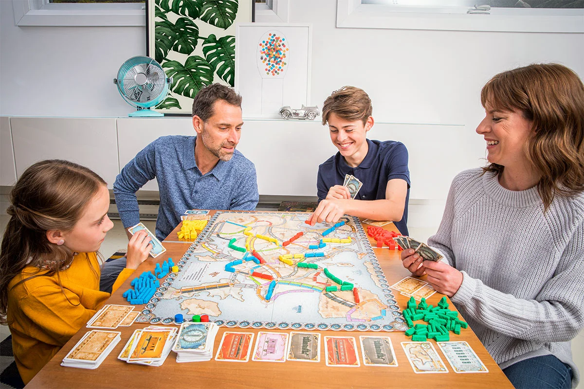 Bordspel Ticket to Ride sfeerfoto