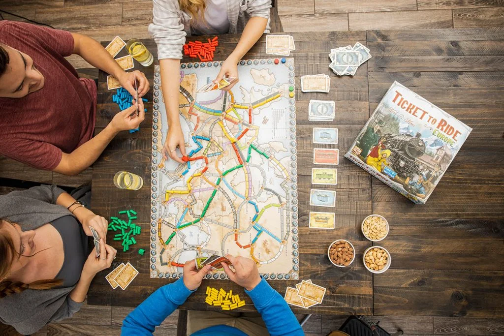 Bordspel Ticket to Ride sfeerfoto