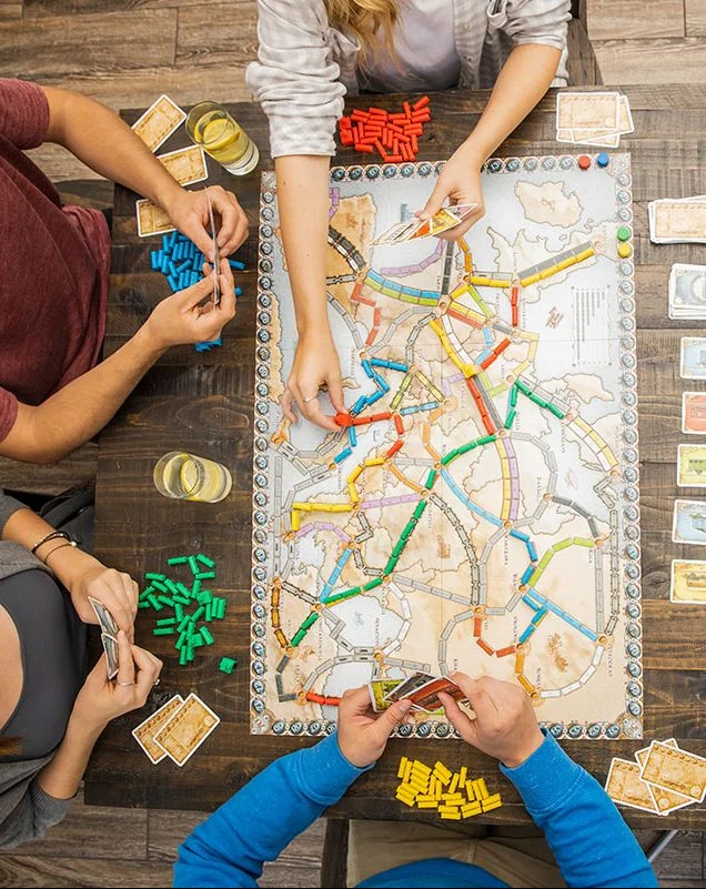 Bordspel Ticket to Ride sfeerfoto