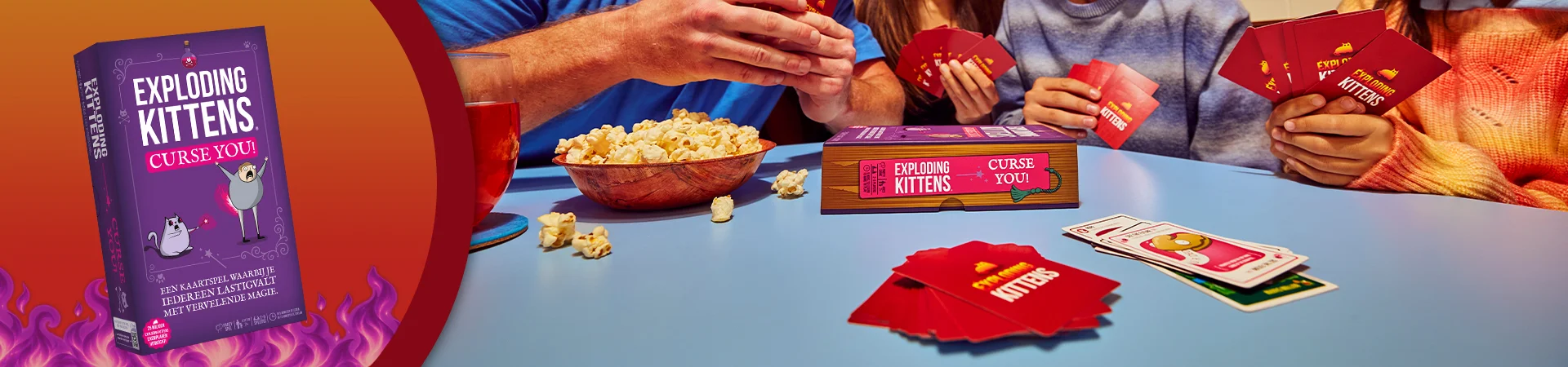 Exploding Kittens Curse You header