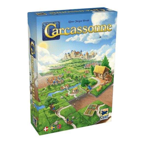 Carcassonne Big top Box 2017 Board Game Asmodee New in Open Box Unpunched