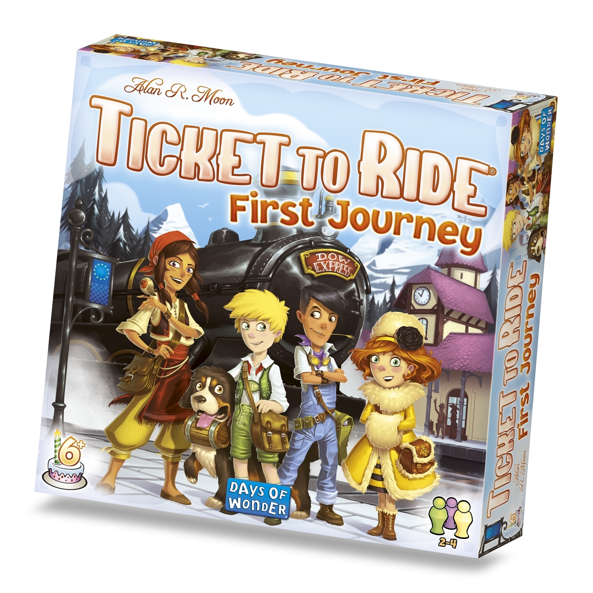 Ticket to Ride - First Journey Board Game - Asmodee Nordics