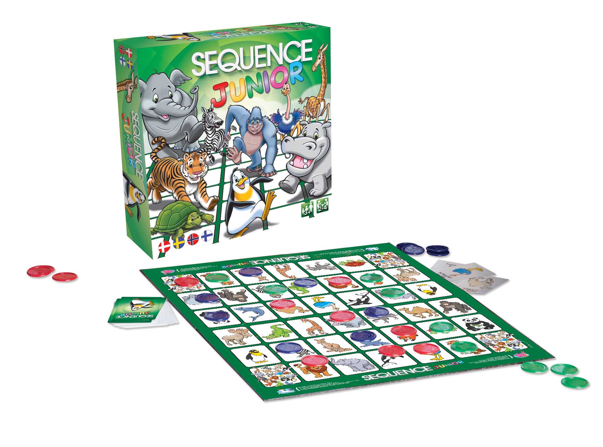 Sequence Junior Board Game - Asmodee Nordics