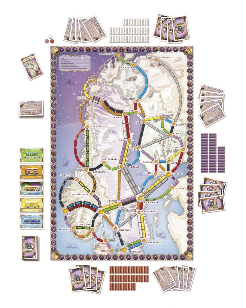 Ticket to Ride Nordic Countries