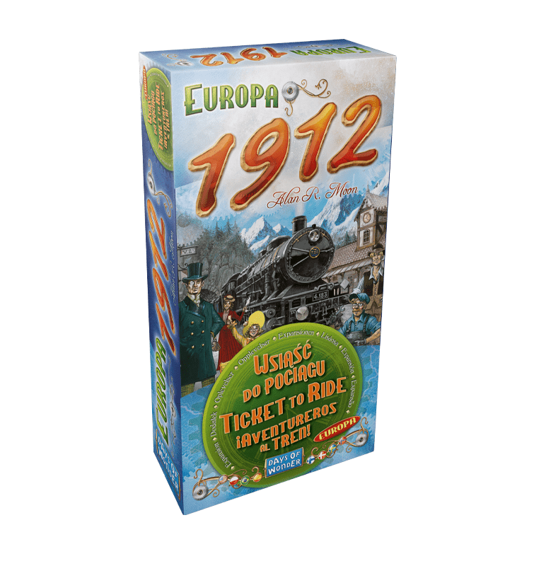 Ticket to Ride – 1912 (Expansion to EU)