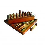 Chess/Backgammon/Checkers 3-in-1 Set