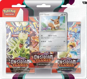 Pokémon TCG 3 Pack Blister