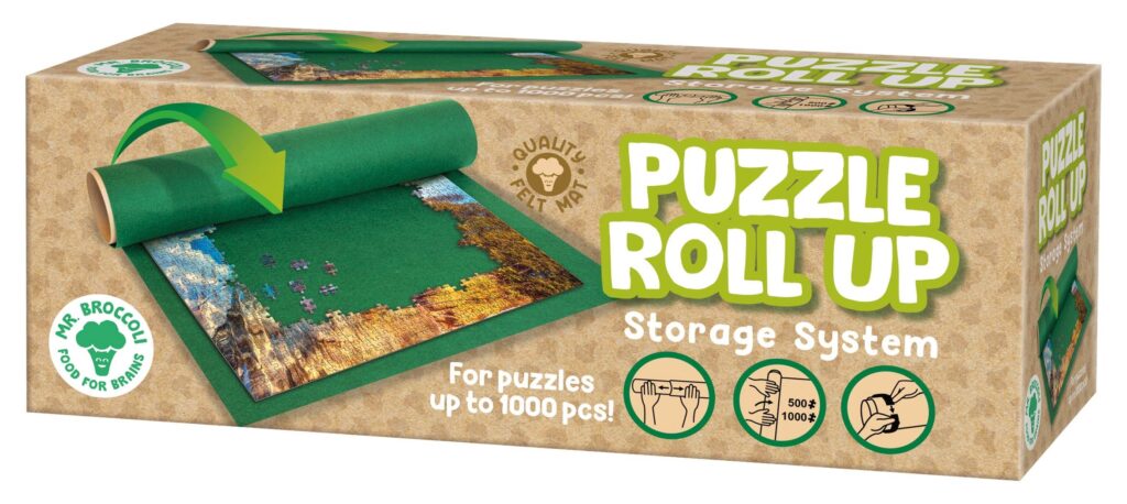 Mr. Broccoli Puzzle Roll Up Storage System