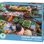 Mr. Broccoli Puzzle 1000 pcs Floating groceries