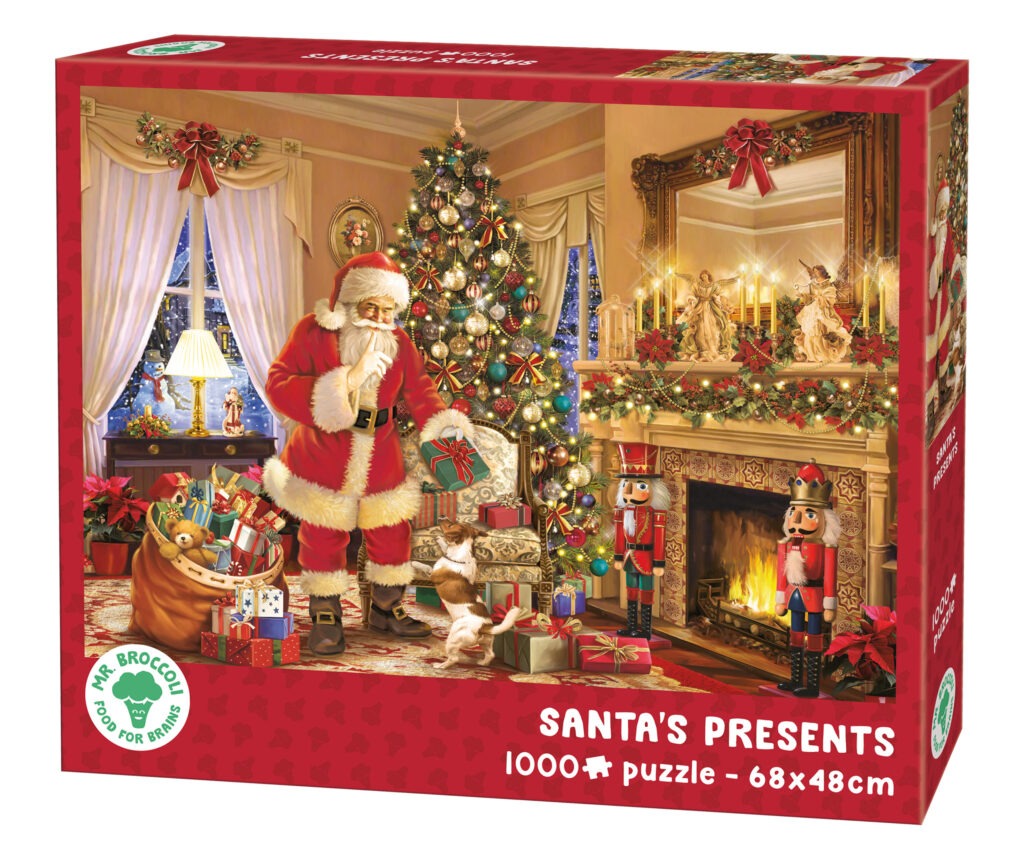 Mr. Broccoli Puzzle 1000 pcs Santa’s presents