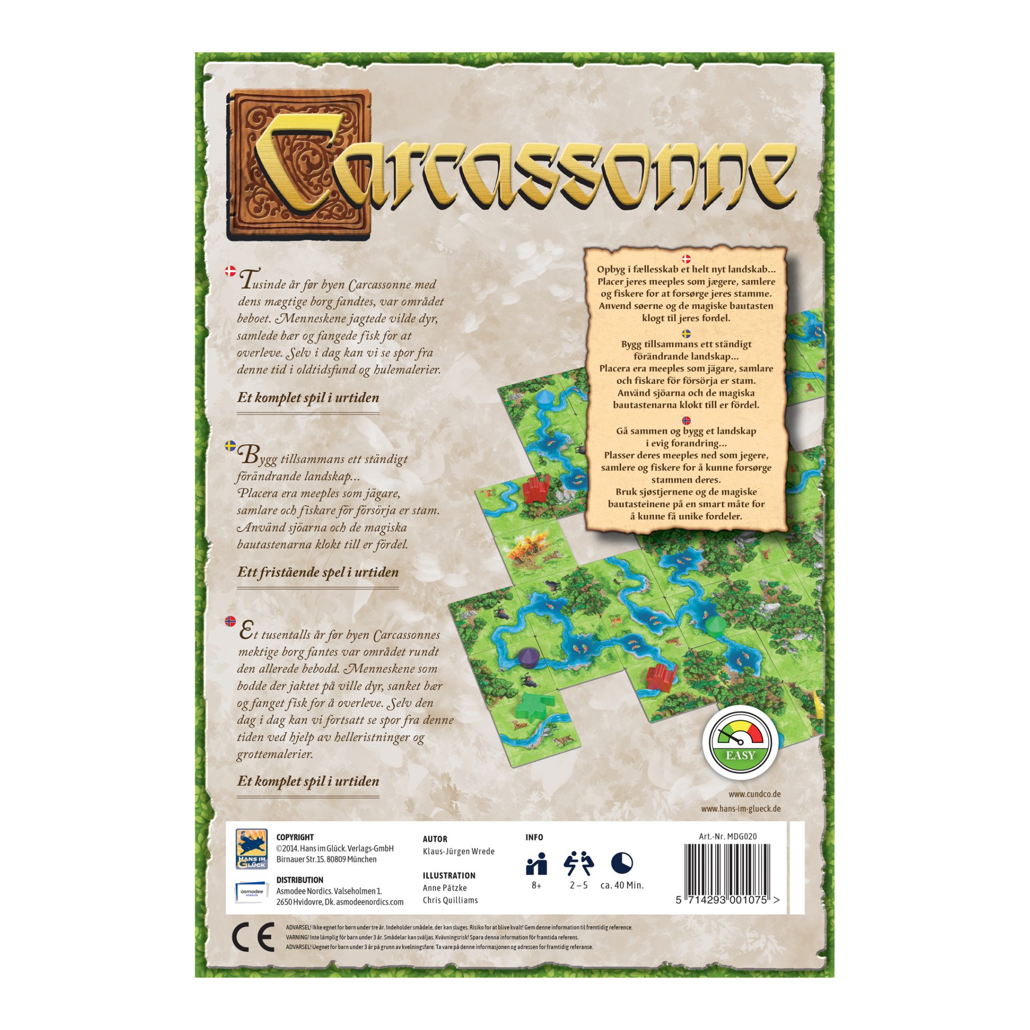 Extension carcassonne : ponts, forteresses et baars - asmodée