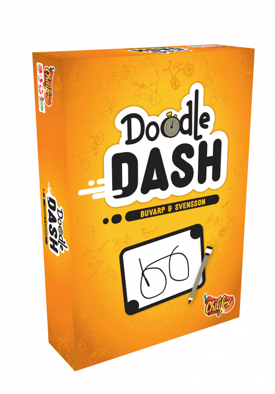 Doodle Dash Board Game - Asmodee Nordics